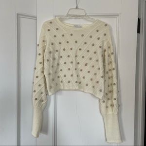 URBAN OUTFITTERS SPARKLY METALLIC BAUBLE